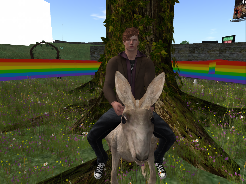 Andy and his rainbows